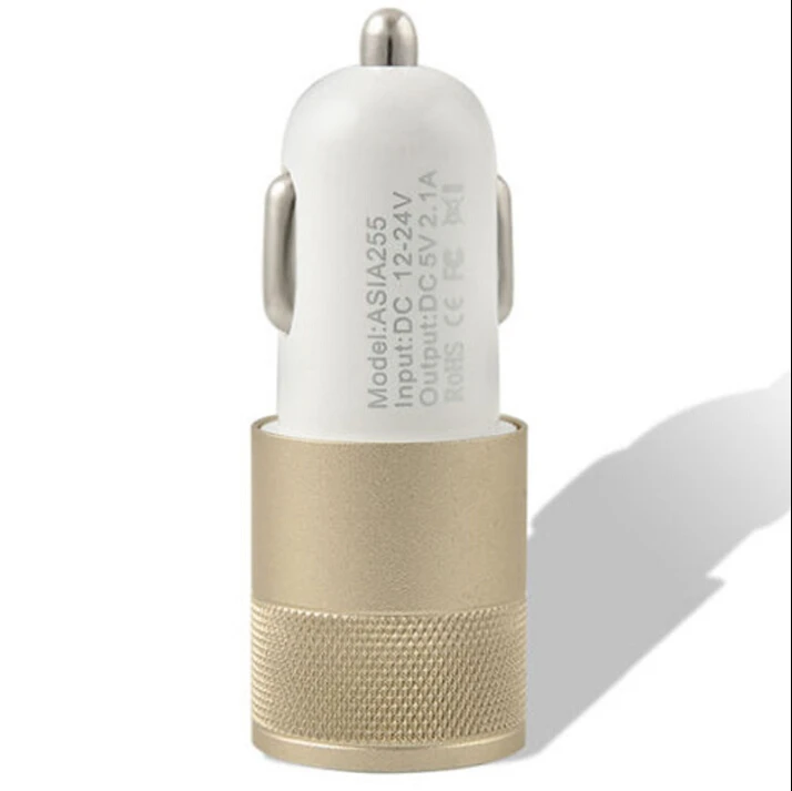 Новый двойной USB разъем прикуривателя Автомобильное зарядное устройство 2 порт 12
