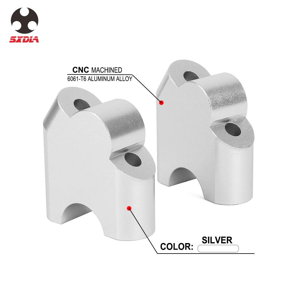 Мотоцикл с ЧПУ алюминиевый руль стояк Крепление зажим для Honda CRF1000L CRF 1000L 1000 L Двойной ABS DCT