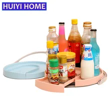 Держатель для ароматизатора с толкателем на 360 градусов вращающийся кухонный стеллаж для хранения EGN105