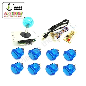 

1 kit for PC controller with 35mm crystal top ball joystick and buttons USB to Jamma arcade games, Multicade Keyboard Encoder