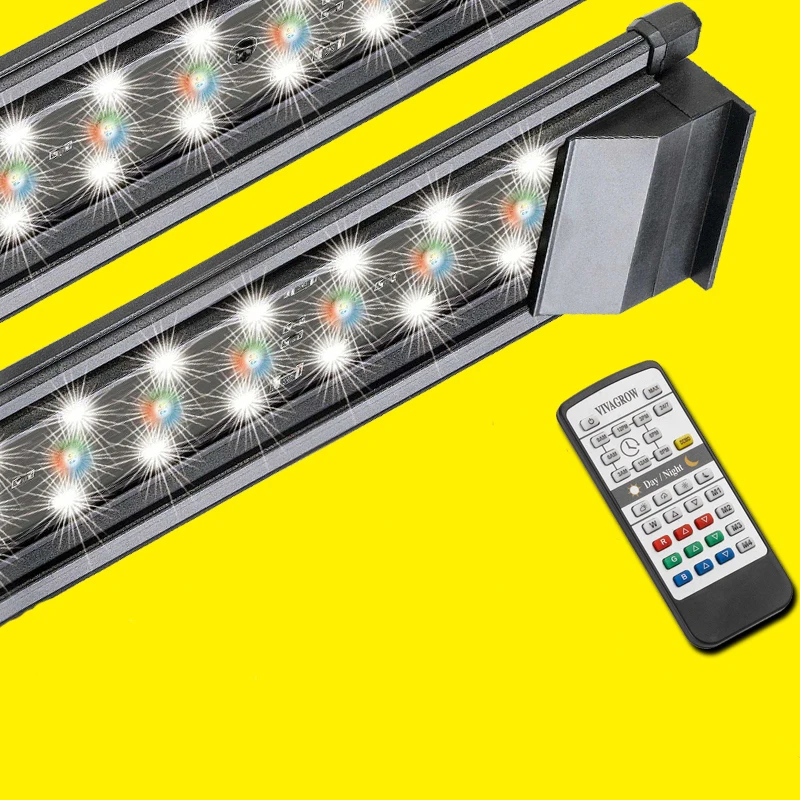 36 &quotОДИССЕЯ VIVAGROW DN90 DayNight RGB LED Освещение Аквариума Пресной Воды Растения Растут