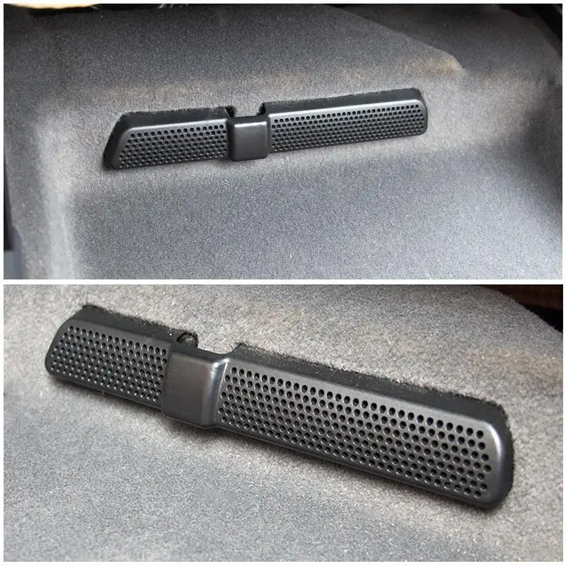 

2Pcs/Set Back Seat Under Car Rear Seat Air Conditioning Vent Cover Net Car Air Outlet Cover For Skoda Kodiaq 2016 2017 2018