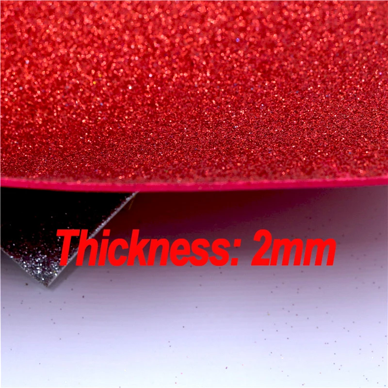 10Pcs/lot 20*30cm Sponge Paper Glitter Flash Handcraft EVA Foam Paper Sheets Kindergarten DIY Craft - 32921700616