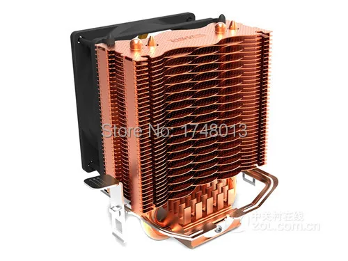 Розничная коробка 2 heatpipe выдувная башня для Intel 775/1155/1156 AMD 754/939/AM2 +/AM3/FM1/FM2 cpu cooler PcCooler