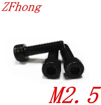 

100PCS DIN912 Grade12.9 M2.5*4/5/6/8/10/12/14/16/18/20 Hexagon Hex Socket Head Cap Screw