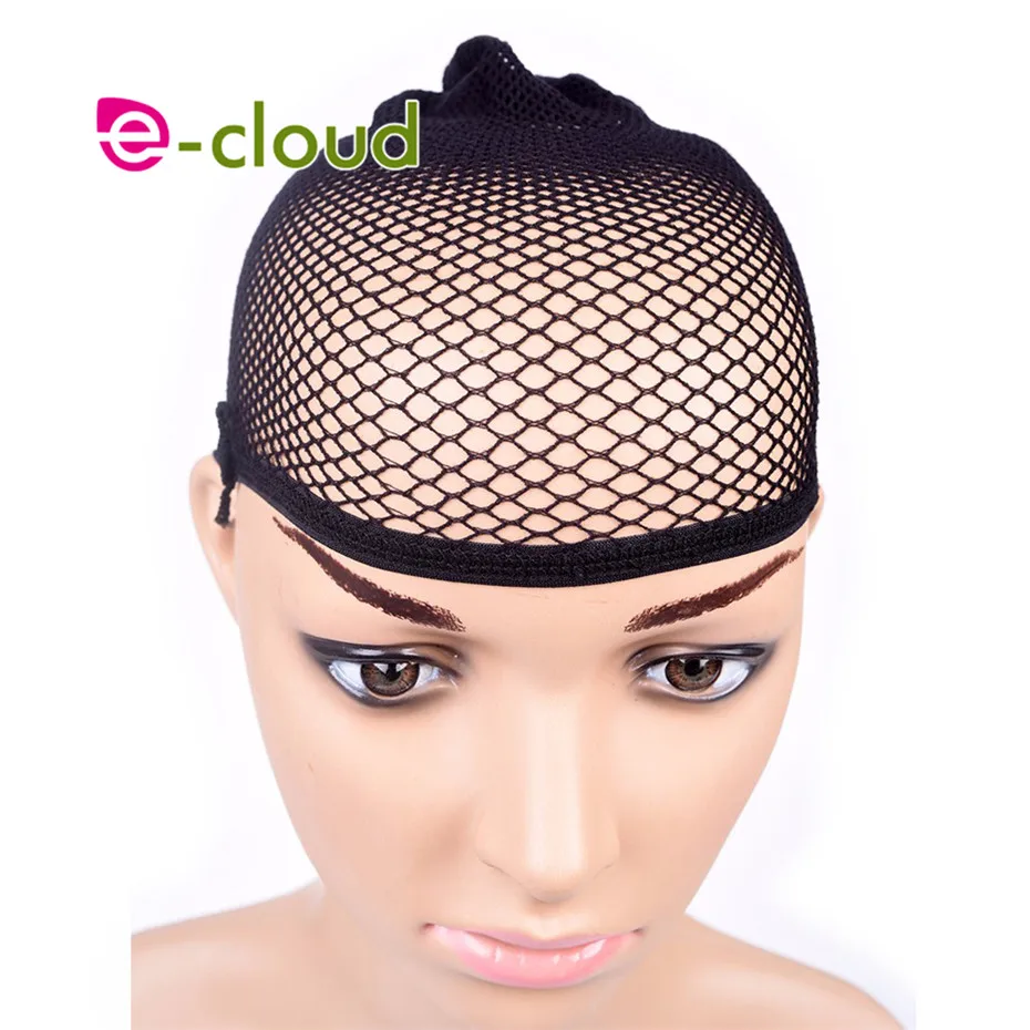 5Pcs/Lot Hairnets good Quality Mesh Weaving Black Wig Hair Net Making Caps Weaving Wig Cap & Hairnets