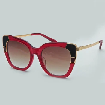 

Square Sunglasses for Women Brand Designer High Quality Oculos De Sol Feminino Vintage Fashion Eyewear Acetate Frame UV400 Lens