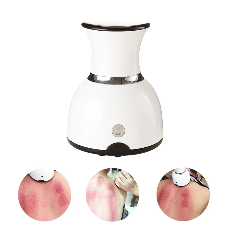 Vacuum Body Massage Machine Rechargeable  Lymphatic Drainage Back Arm Leg Neck Massager Cupping Therapy Health Care Heat Device