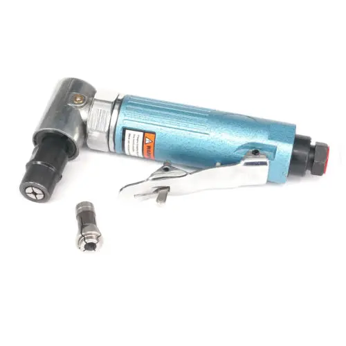 1/4" Right Angle Pneumatic Air Die Grinder Kit Polishing 20000RPM With