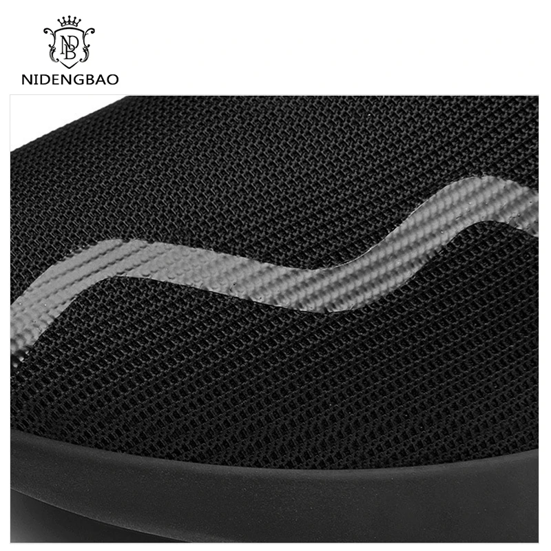 Hot Sale Men Shoes Lightweight Sneakers Breathable Slip-on Casual Shoes For Adult Fashion Footwear Zapatillas Hombre Black Cheap
