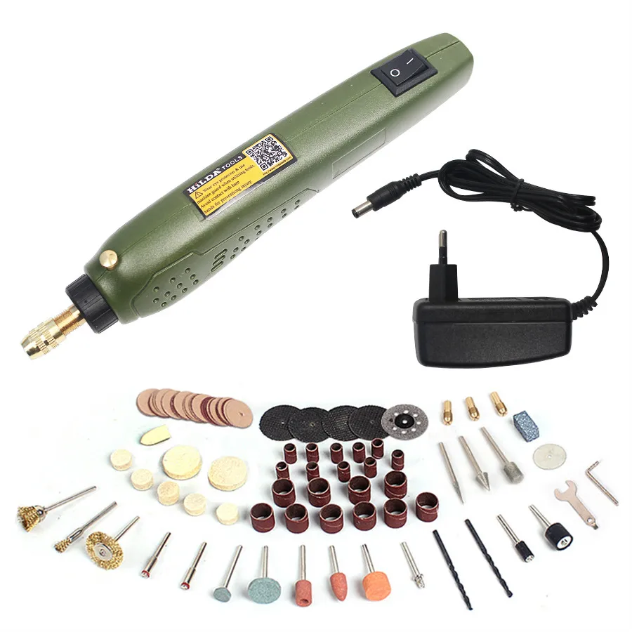 

Grinding Accessories Set+Mini Electric Drill Multifunction Engraving Machine Electric Tool kit Dremel Style Power Tools