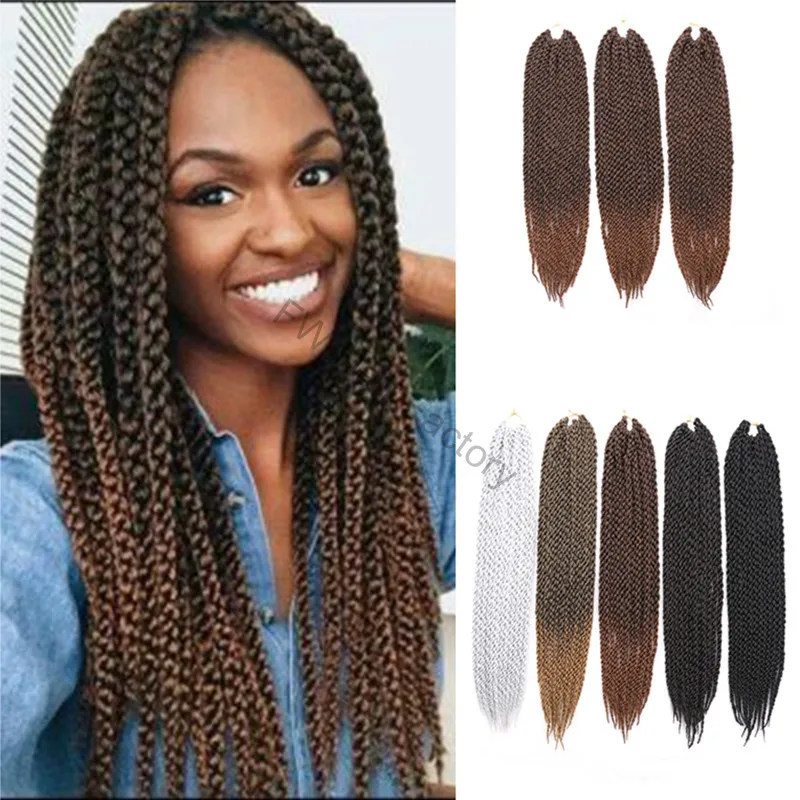 High Quality 3D Cubic Twist Crochet Braids Hair Extensions Synthetic ...