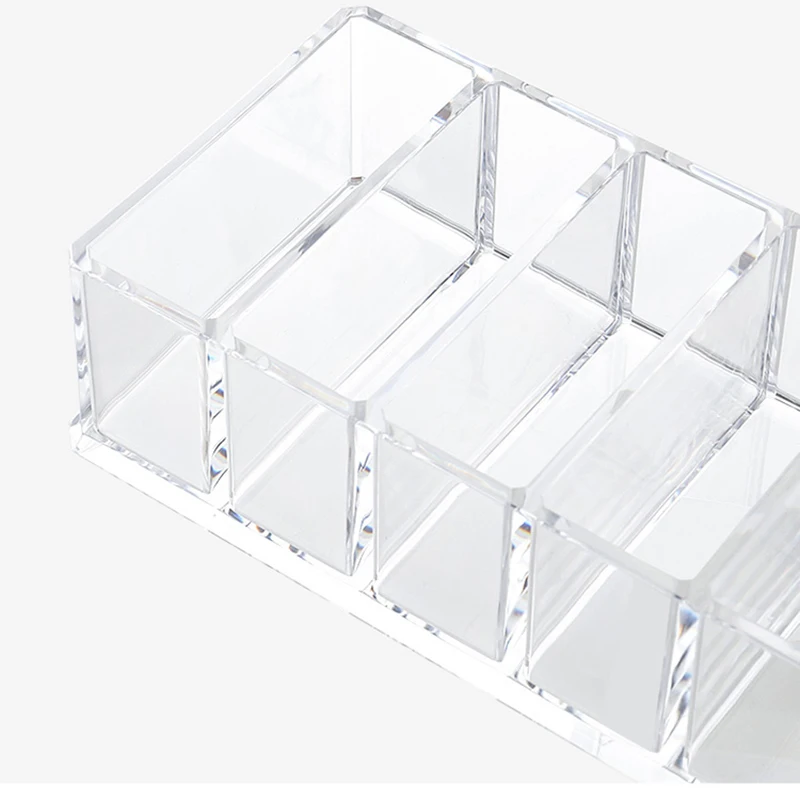 6 Grids Detachable Cosmetic Storage Box Teenage Desktop Lipstick Brush Makeup Rack Articles Container Sundries Organizer
