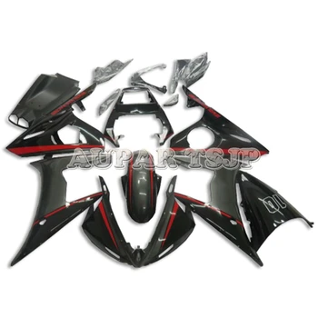 

Black Silver Red Body Frames for Yamaha YZF-600 2003 2004 2005 Covers Motor Bicycle Bodywork R6 03 04 05 Cowlings ABS Plastic