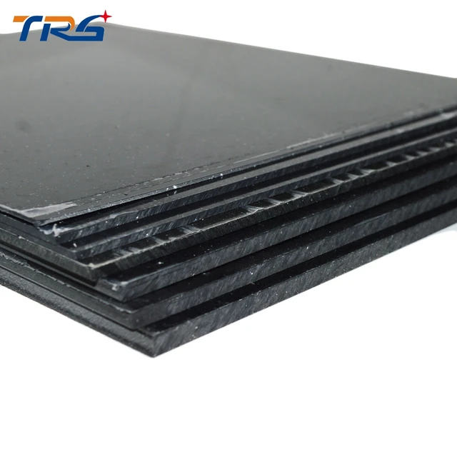 abs plastic model making materials for train buildings black sheet plastic sheet materials