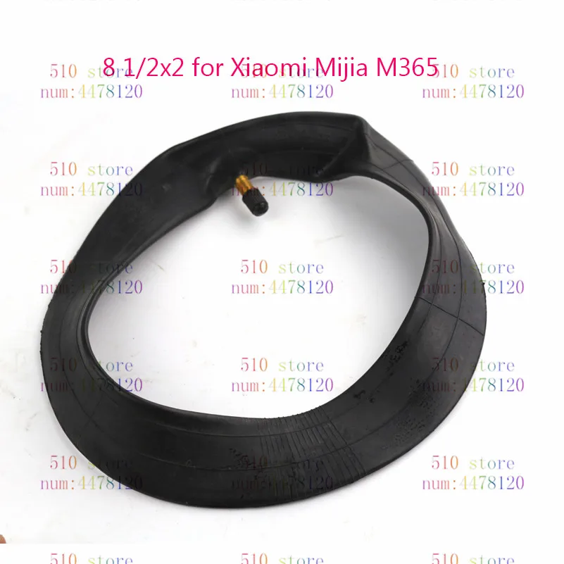 Умный электрический скутер внутренняя трубка 8 1/2x2 прямой клапан для Xiaomi Mijia M365 обновленная версия прочные толстые колеса твердые шины
