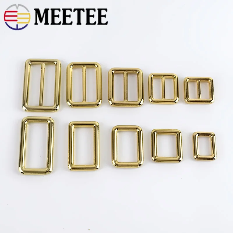 Meeetee 4 шт. 20/25/32/38 мм металлический уплотнительное кольцо в виде буквы D пряжка