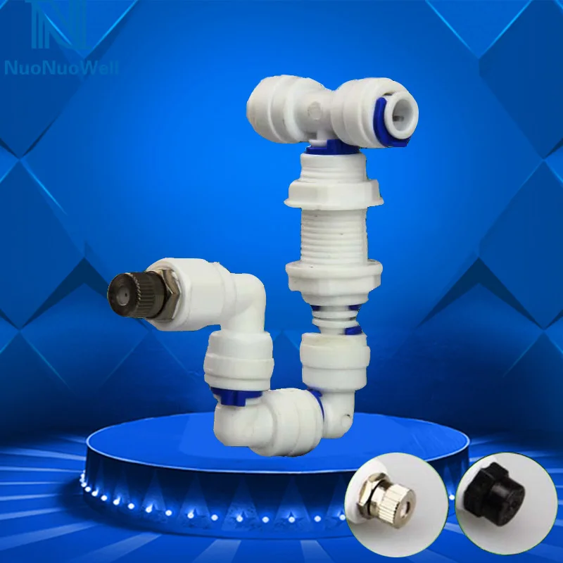 

NuoNuoWell Aquarium Universal Joint Reptiles Tank Sprinkler Rainforest Mist Nozzle Aquatic Pet Humidification Cooling System