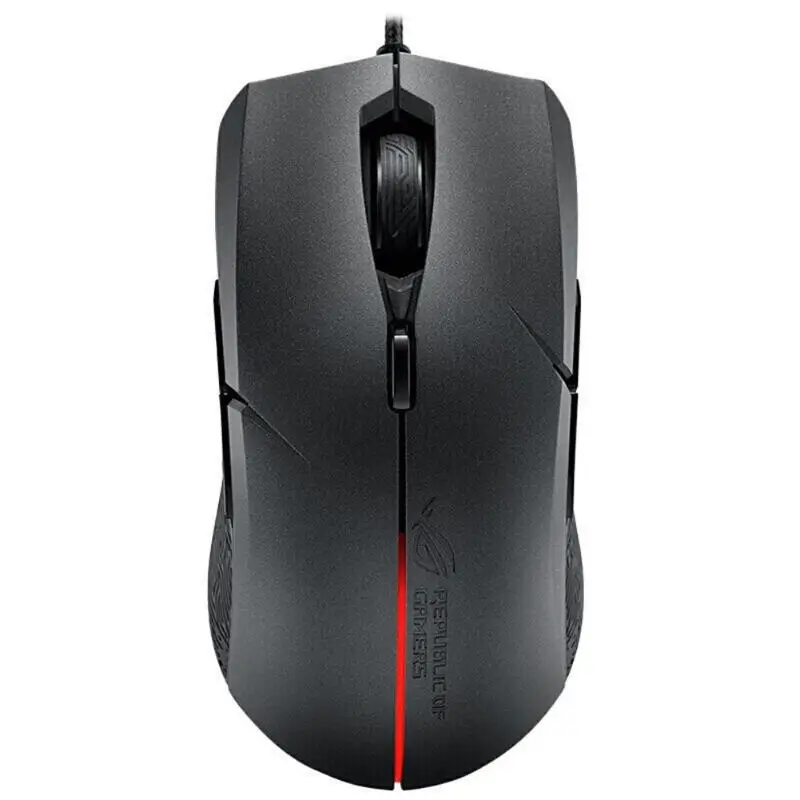 

ASUS ROG Strix Evolve USB Wired 7200 DPI Optical Ergonomic Gaming Mouse RGB Aura Sync Computer Game Mouse