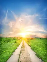 Fancy sunset photo backgrounds country road photography backdrops for photo studio photographic background camera fotografia
