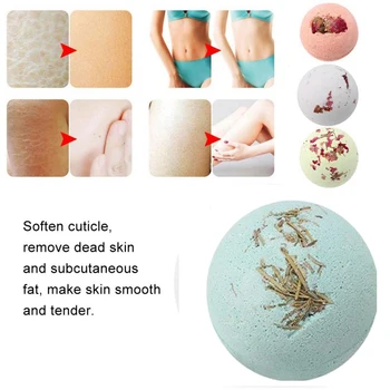 

Bath Bombs Body Essential Oil Bath Ball Dried Flower Aromatherapy Relaxation Moisturizing Spa DIY Bathing Accessories Bath Bombs