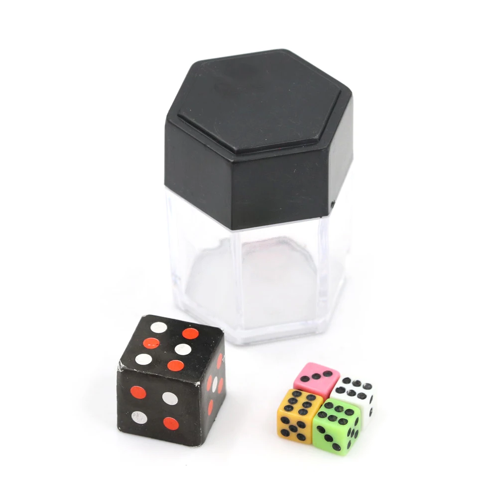 1Pcs Explosion Dice Trick Toy Magic Trick Toys Big Explode Explosion Dice Close Up Magic Trick