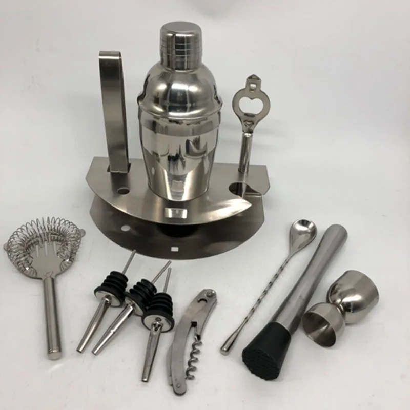 

Professional 550ml Stainless Steel Cocktail Shaker Set of Bar Tools