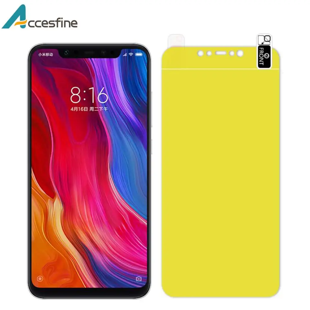 Пленка из мягкого ТПУ для Xiaomi Mi 8 9 Mi8 Mi9 SE Lite Pro Полное покрытие гидрогель защита