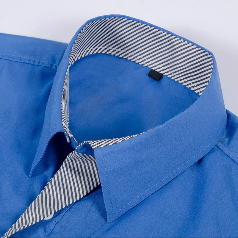Модная мужская брендовая приталенная Повседневная рубашка с длинным рукавом, мужская рубашка размера плюс 3XL 4XL, мужская деловая рубашка в стиле пэчворк размера плюс