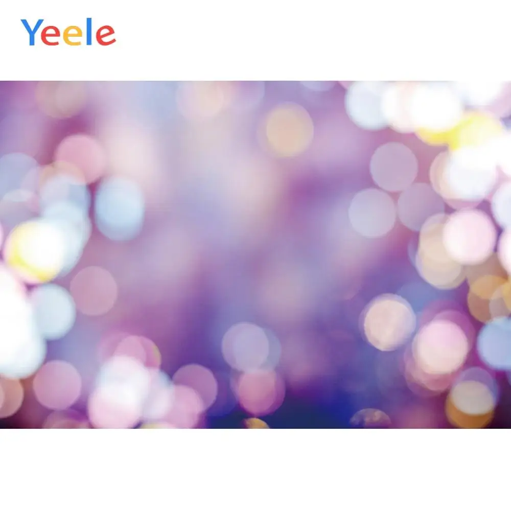 Yeele Light Bokeh фиолетовый градиент Dreamy портрет фотографии фоны индивидуальные