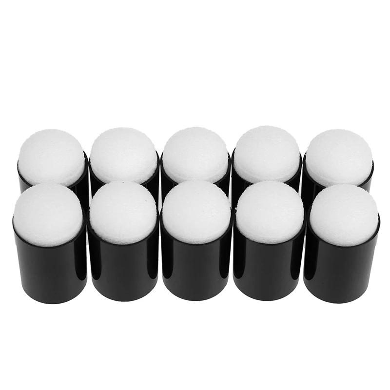 40 шт. губка для пальцев, губка, пена с коробкой для рисования пальцев, набор для рисования, губка для рисования, пена для пальцев, мел, чернила