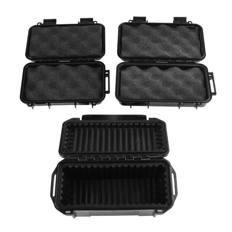 3 Sizes Tool Box Outdoor Shockproof Waterproof Safety Case ABS Plastic Tool Sealed Dry Box Caja De Herramienta