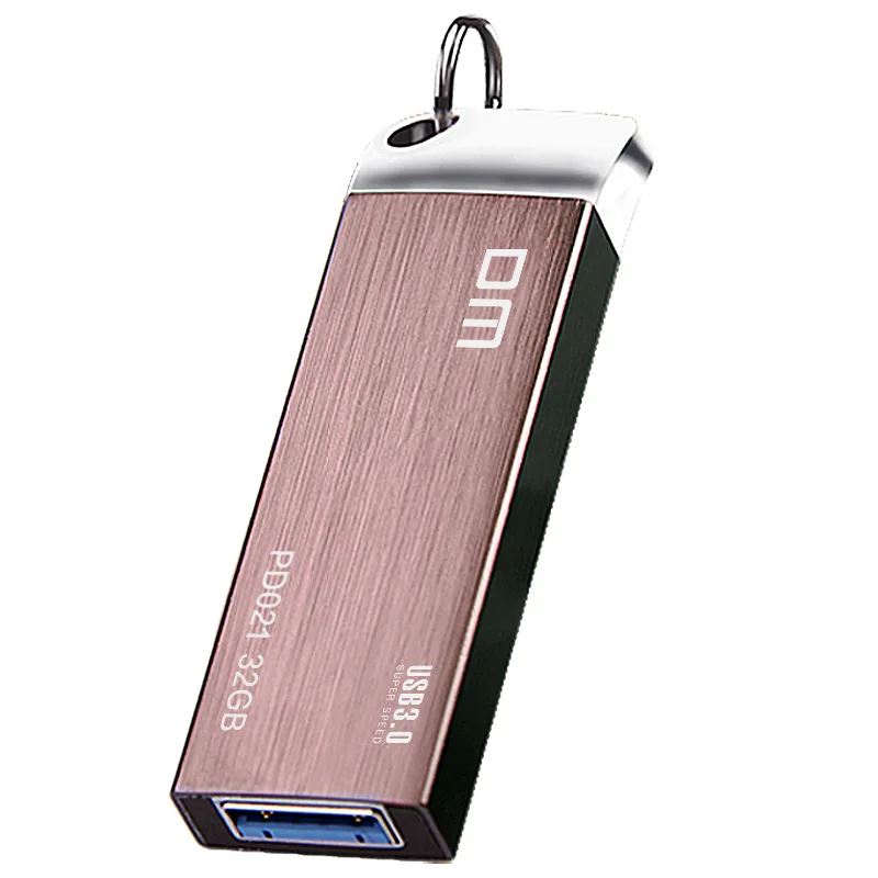 DM PD021 USB Flash Drives 64G 32G 16G Metal USB 3.0 High-speed Pen Drive Waterproof Business Pendrive USB Stick Free shipping