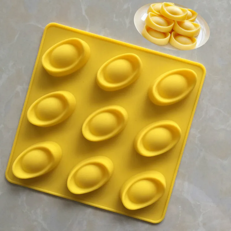 

9 Even Chinese Gold Ingot Shape duck owl Silicone Chocolate Mold Cookie Stencils Silicon Mould For Fondant Cake Decorating Tools