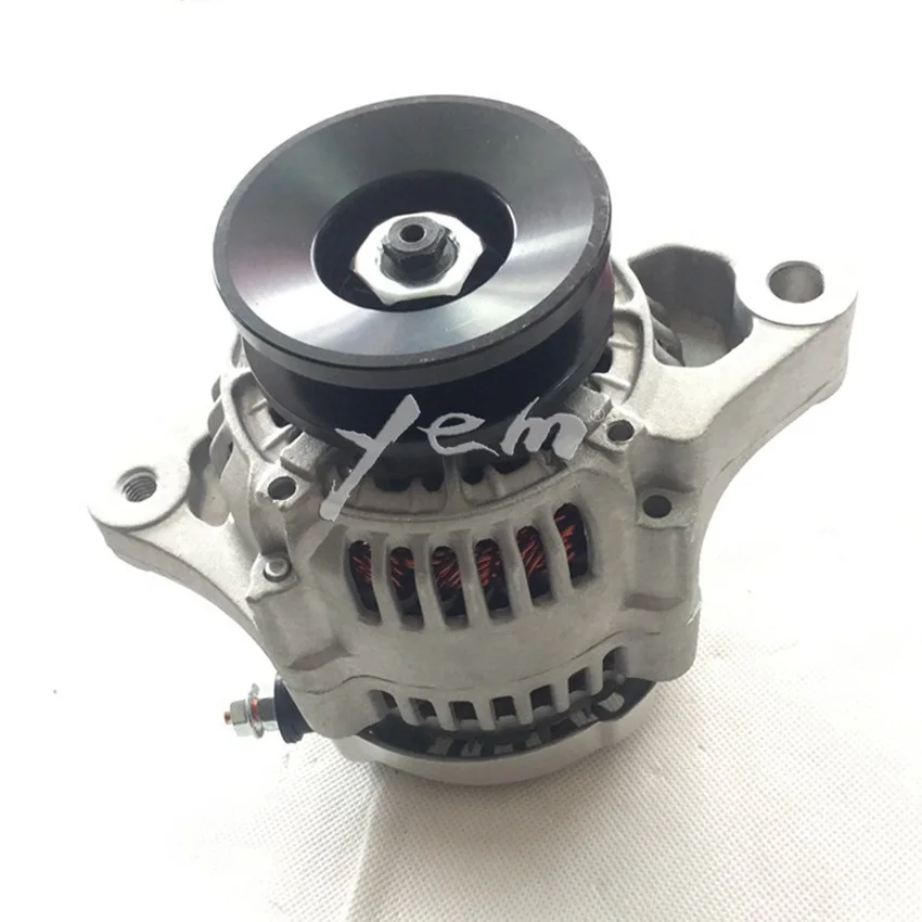 For Kubota engine parts V2203 V2403 Alternator 16404 64012 12V in Car