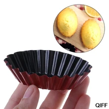 Высокоуглеродистой стали овальная форма для выпечки яиц пирожных форма для печенья, пудинга May06