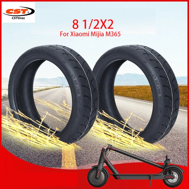 US $8.54 2pcsset CST Xiaomi Mijia M365 Scooter Tires 8 12x2 Electric Scooter Inflation Tyres Camera Durabl