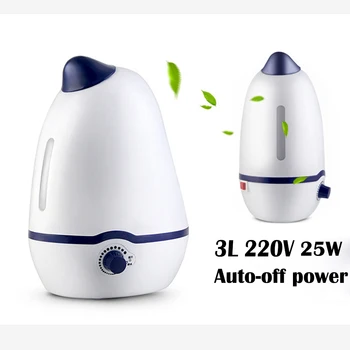 

Big Capacity 3L Air Humidifier Essential Oil Diffuser Ultrasonic Humidifier Mist Maker Fogger Mist Maker Aroma Lamp Nebulizer