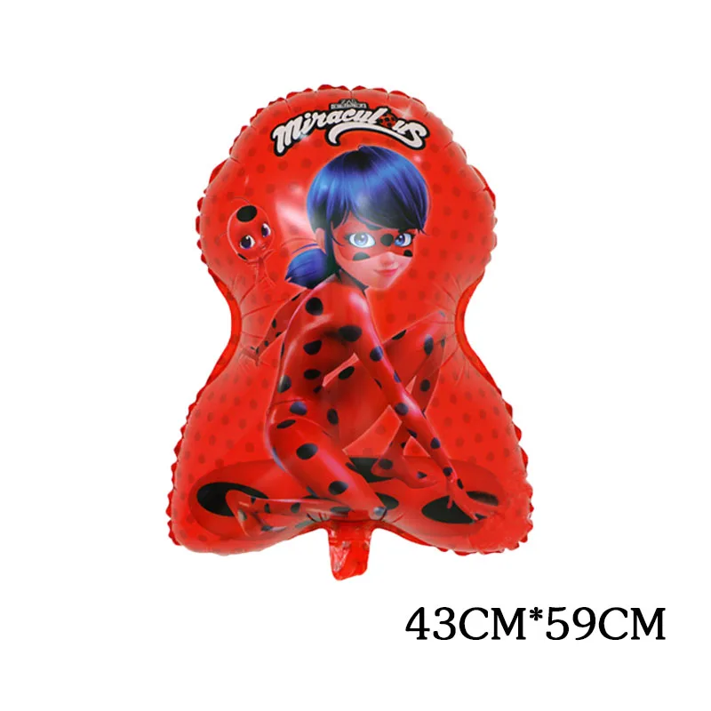 5 style Ladybug foil balloons inflatable toys Cute ladybug girl balloon birthday party decorations kid party supplies