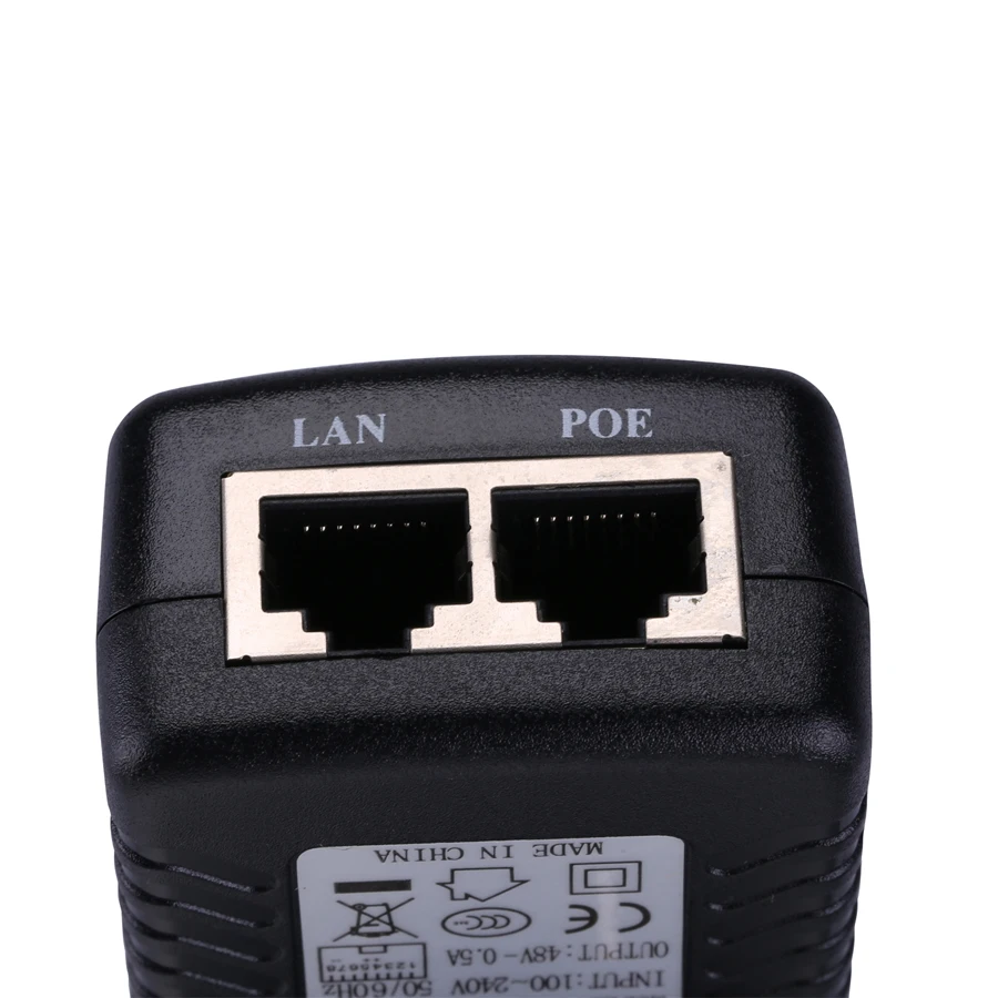 Hamrolte DC48V 0.5a poe инжектор сплитер для IP Камера IEEE802.3af PoE коммутатор Ethernet PoE адаптер ЕС/Великобритания/США /AU Стандартный дополнительно