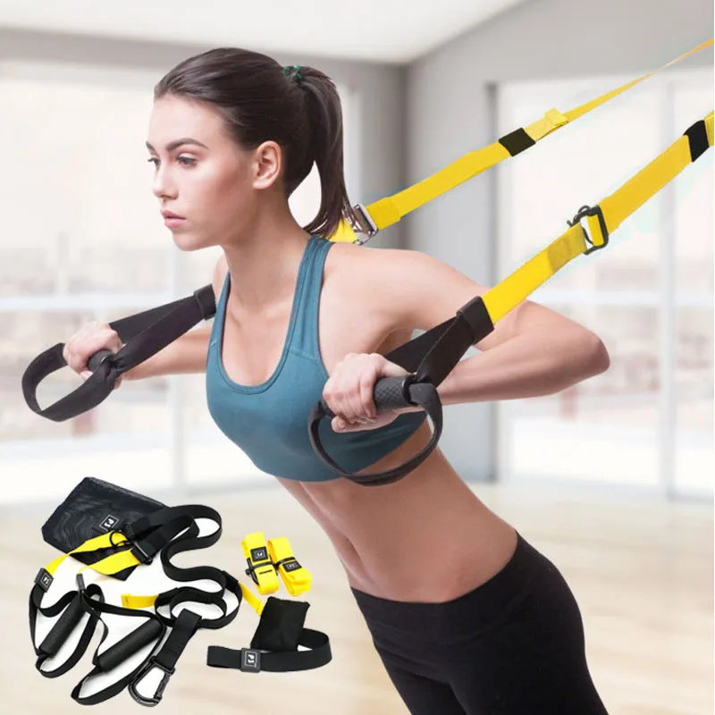 

Fitness Training Belt Elastic Resistance Bands Exercises Hanging Strap Resistance tube Workout Suspension Fitness Spring