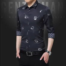 Мужская рубашка с длинными рукавами, Мужская модная рубашка с принтом, деловые рубашки, Весенняя Мужская одежда, 5XL 4XL 3XL, черный, синий, бордовый, фиолетовый