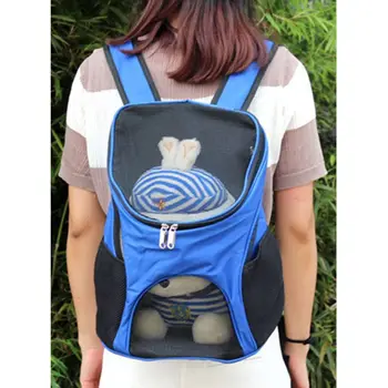 

Foldable Soft Padded Pet Carrier Backpack Dog Cat Breathable Portable Bag with Ventilated Mesh
