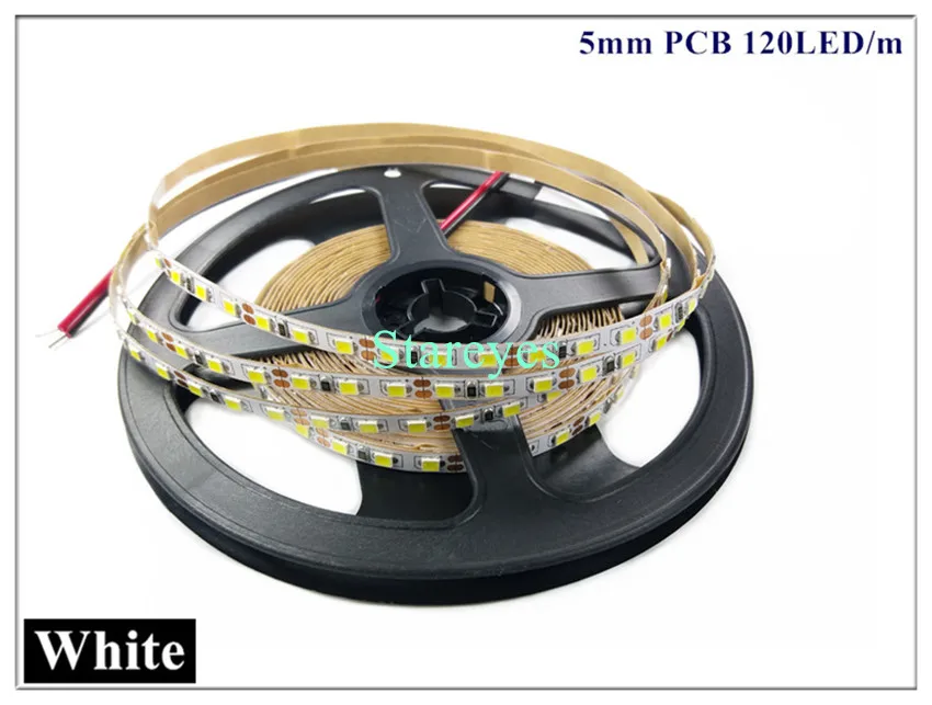 30 шт. 5 м SMD 2835 120 240 светодиодный/м DC12V Светодиодная лента IP20 не водонепроницаемая гибкая лента светодиодный светильник потолочный светильник ing