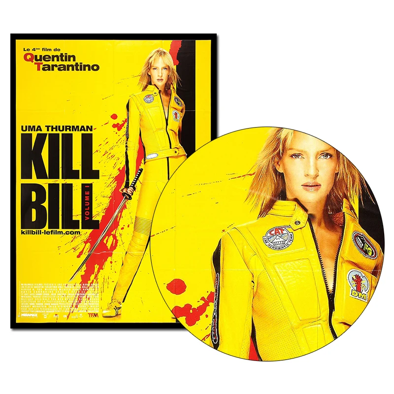 Kill Bill классический фильм Холст плакат стены книги по искусству печати живопись 20x30 60x90 см обои Декоративная Настенная картина для гостиная