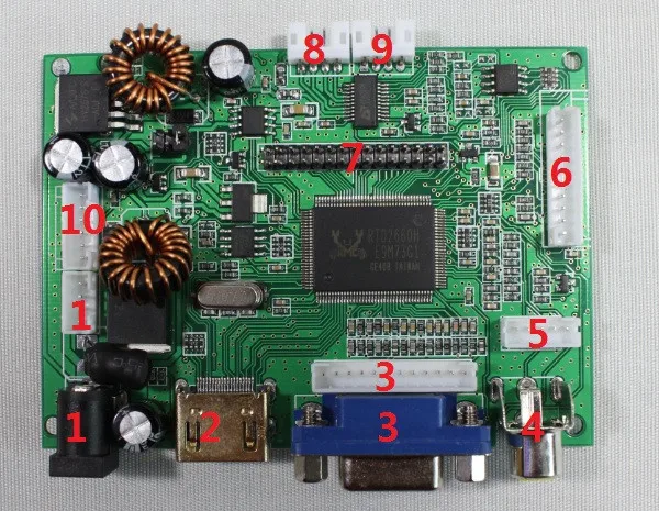 HDMI VGA 2AV аудио ЖК-дисплей Драйвер доска работа vs-ty2662-v4 работа для 15.4 inch LTN154X3 1280x800 ЖК-дисплей