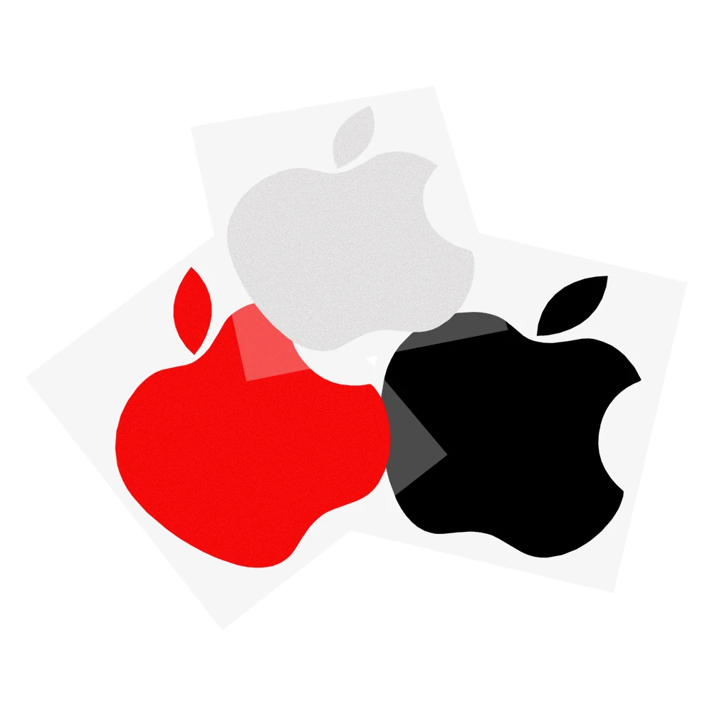 4 Colors apple Logo Car Stickers and Decals Car styling Car Window