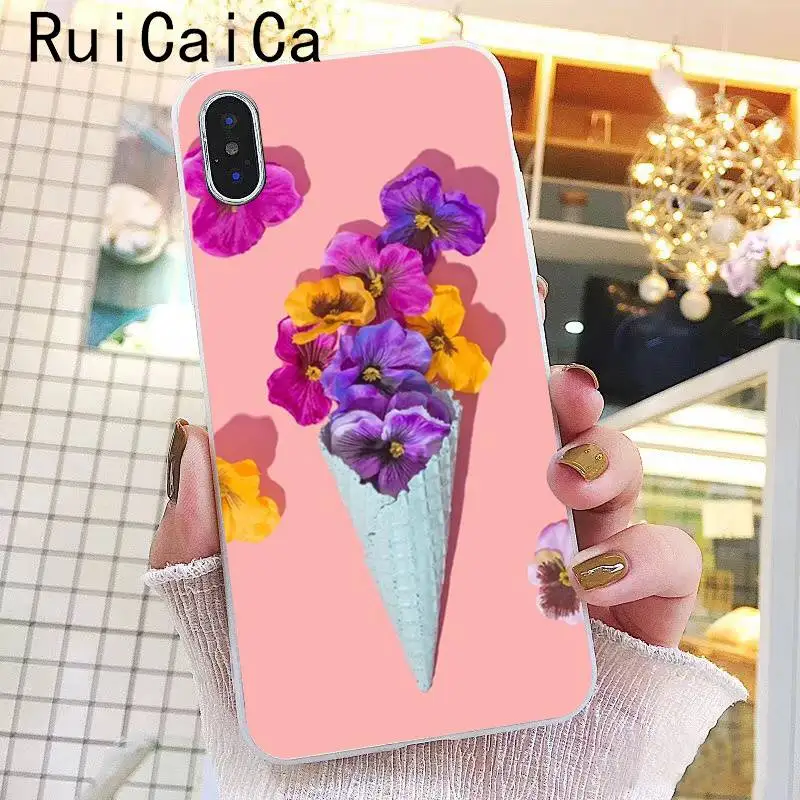 candy colors ice cream Flower Pizza Peony