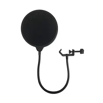 

BEESCLOVER 360 Degree Gooseneck Microphone Studio Filter