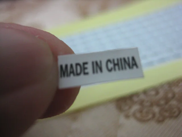 5000 pcs/lot 12x5mm MADE IN CHINA Self-adhesive label sticker Item no.GU01 free shipping | Канцтовары для офиса и дома